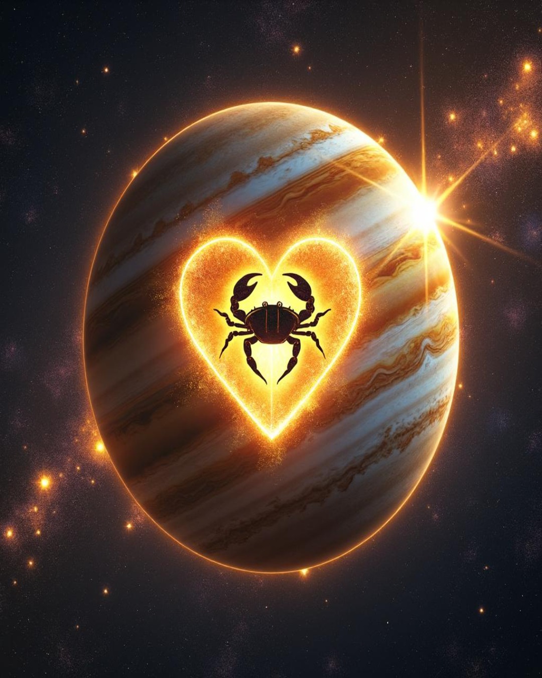 Jupiter în Cazimi cu Soarele – 24 Iunie 2025