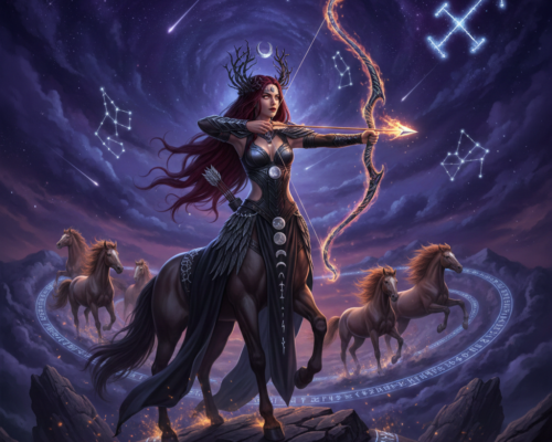 Lilith în Săgetător - Adevărul Sălbatic și Eliberarea